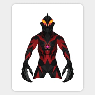 Ultraman Belial (Low Poly Style) Magnet